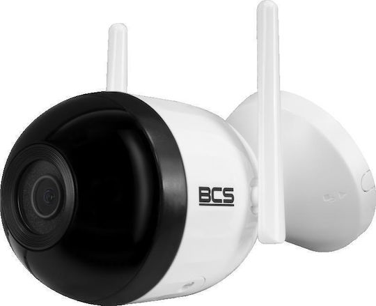 BCS L-THOME01 IP Камера за наблюдение Wi-Fi Full HD+ 4MP Водоустойчива с Двупосочна Комуникация и Обектив 2.8мм