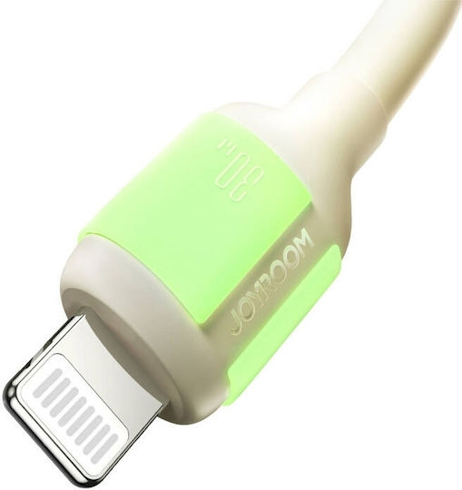 Joyroom S-A53 USB-C to Lightning Cable 30W White 2m