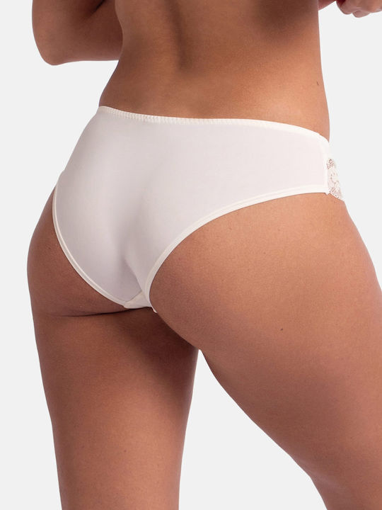 Hipster Women's Slip 2Pack with Lace Ivoire/gris
