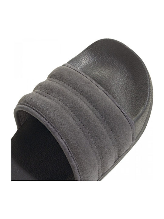Adilette NOSHOWER Frauen Flip Flops in Schwarz Farbe