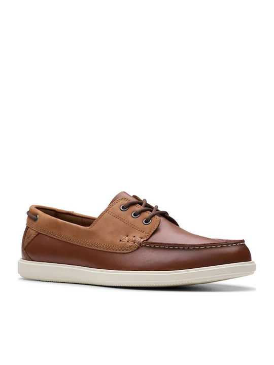 Mocasini barbati in Tabac maro Culori
