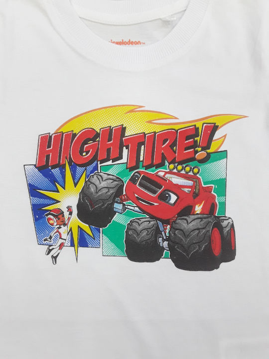 Blaze Pijama pentru copii De vară White