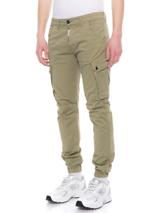 Παντελόνι Cargo σε Slim Εφαρμογή Light Olive