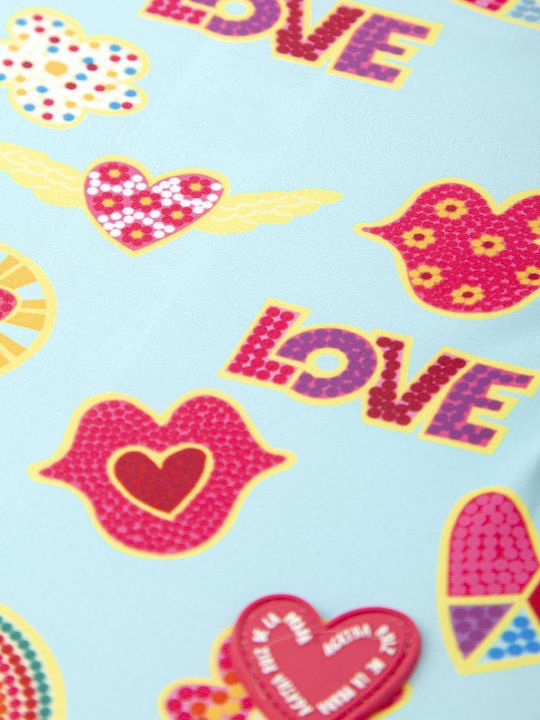 Agatha Ruiz De La Prada Детски Бански Една част Светлосин