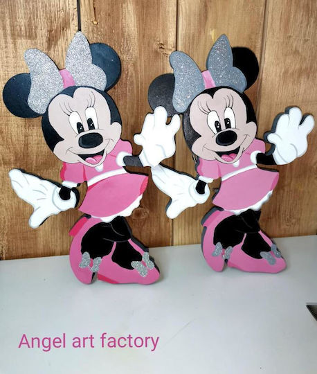 Wooden Wall-Mounted Minnie