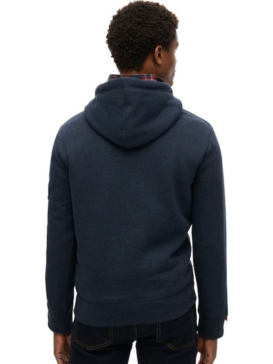 Ζακέτα Trench Navy Marl