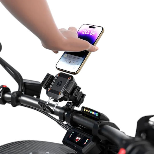 Kewig M33c Mount Phone Motorcycle with Adjustable Arm for Steering Wheel