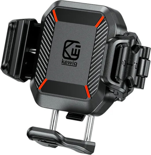 Kewig M33c Mount Phone Motorcycle with Adjustable Arm for Steering Wheel