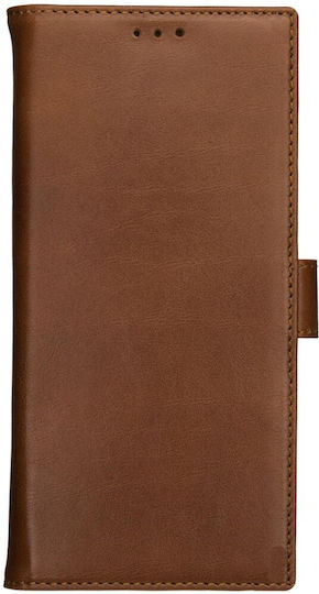Rosso Deluxe Wallet Δερμάτινο / Σιλικόνης Καφέ (OnePlus 13)