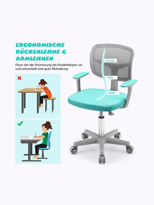 Работен стол Тюркоазен