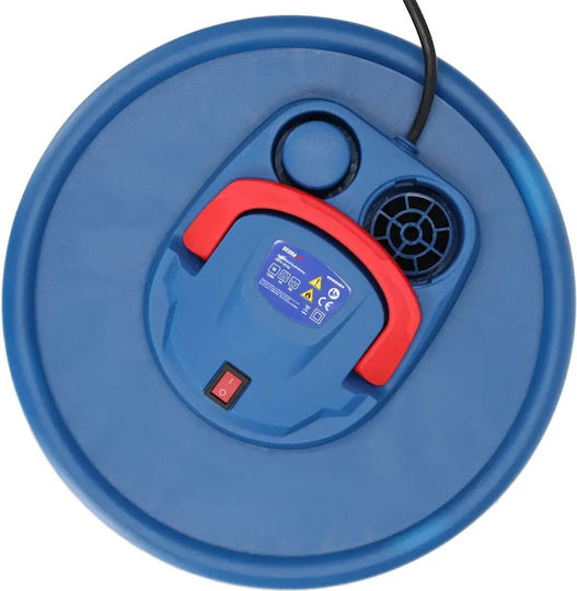 Dedra Σκούπα Υγρών / Στερεών 1200W με Πλαστικό Κάδο 20lt