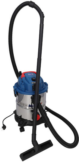Dedra Vacuum Wet / Dry 1600W with Stainless Bin 20lt