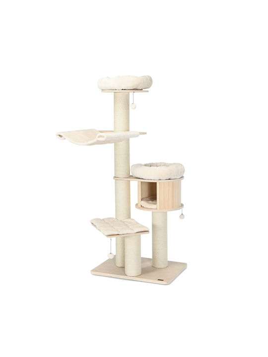 Costway Scratching Post Cat Trees White Height 174cm