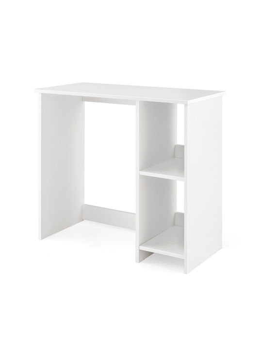 Desk Wooden White 80x40x74cm