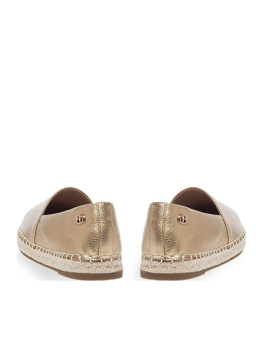 Damen Espadrilles in Gold Farbe