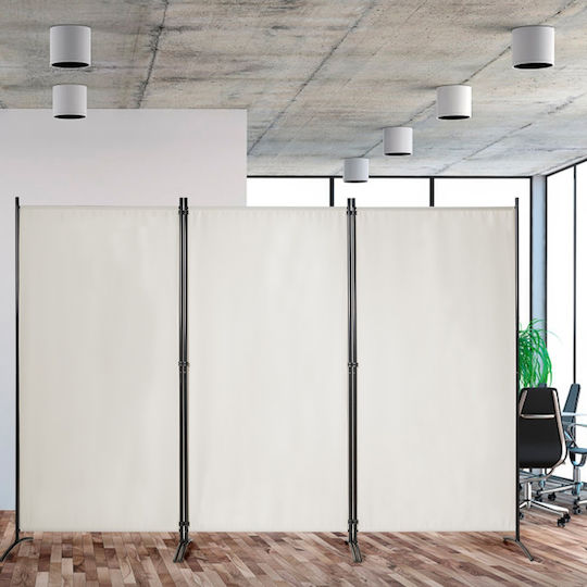 Costway Διακοσμητικό Παραβάν από Καμβά 260x183cm