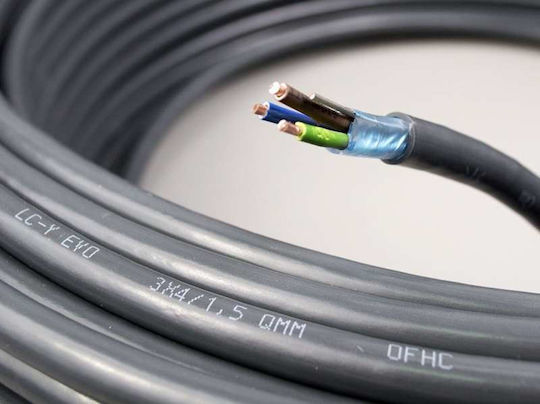 Gigawatt In-wall Cable Lc-y Evo 3x4 1m