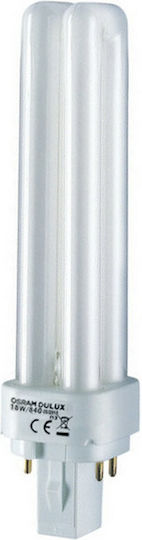 Osram Dulux D/E Fluorescent Lamp for Socket G24q-2 18W