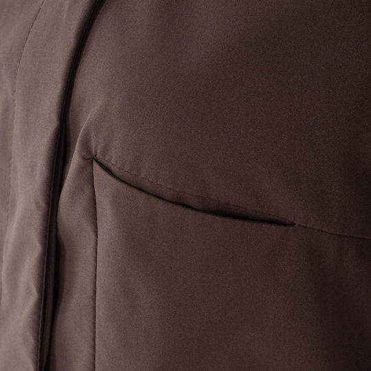 Giblor's Coat Chef Female Brown with Long Sleeve