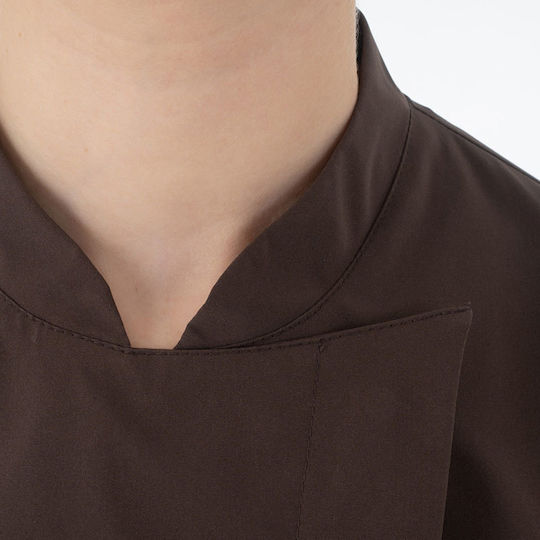 Giblor's Coat Chef Female Brown with Long Sleeve