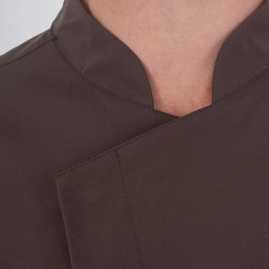 Giblor's Mantel Koch Damen Braun mit Langärmelig