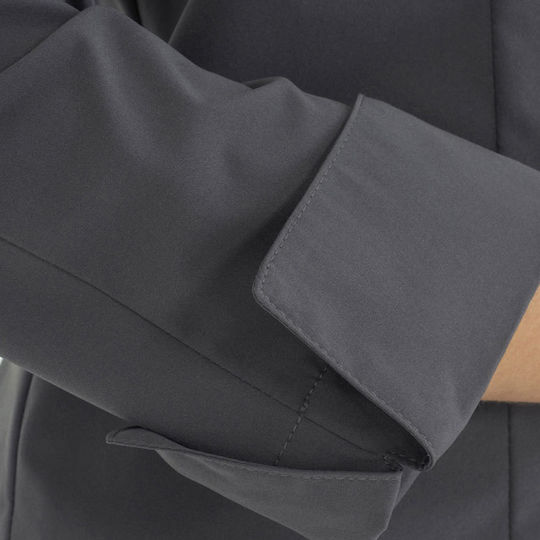 Giblor's Coat Chef Female Gray with Long Sleeve