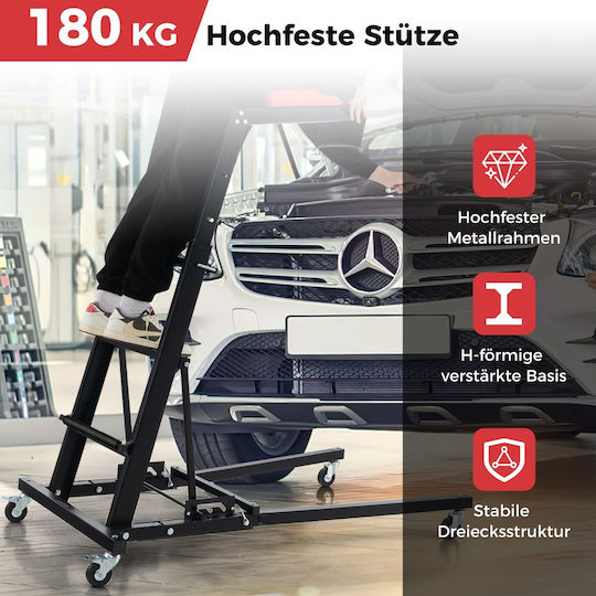 Costway Adjustable Lifting Platform for Maintenance and Repair of Large Vehicles Au10016