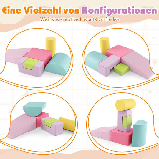 Costway Kletterset aus Stoff 40x40cm. Mehrfarbig