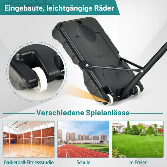 Costway Παιδική Μπασκέτα Außenbereich mit Ständer