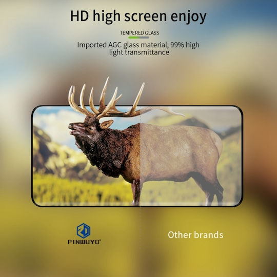 Pinwuyo 3D Tempered Glass Black (Xiaomi 14 Pro)