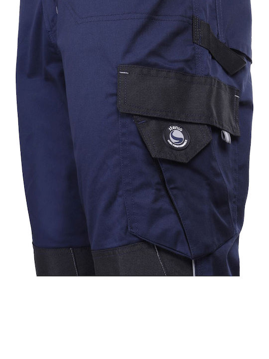 Stenso Work Coveralls Dungarees Navy Blue