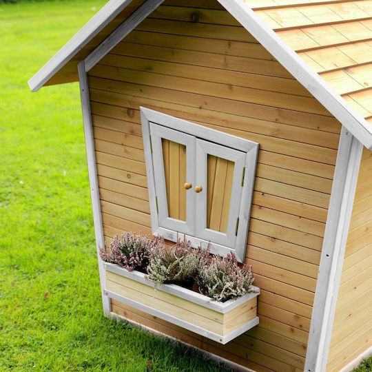 Hölzernes Kinder Spielhaus Garten 144x157x146cm