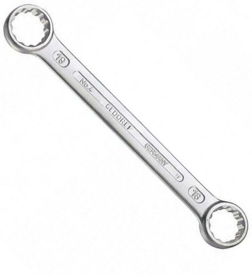 Διπλό Κλειδί Πολύγωνο Ίσιο Μεγέθους 20x22mm