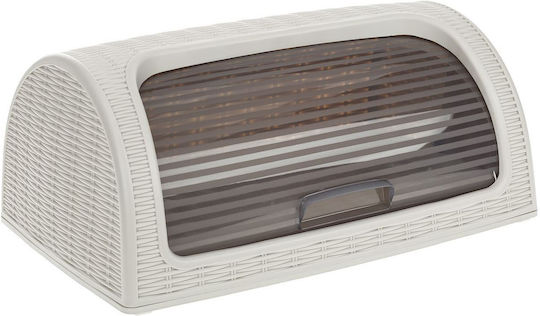 Brotkasten mit Deckel Kunststoff Transparent 42x26x19cm Brotkasten mit Deckel Kunststoff Transparent 42x26x19cm