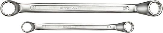 Gedore Σετ 8 Διπλά Κλειδιά Πολύγωνα Κυρτά
