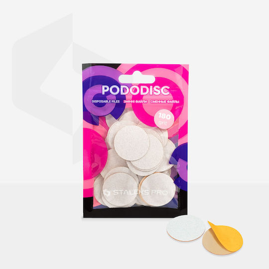 Staleks Σετ Φρέζα Τροχού Νυχιών Pododisc 50τμχ