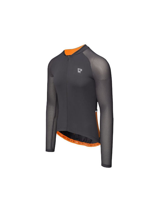 Radvik Long Sleeves Cycling Jersey Gray