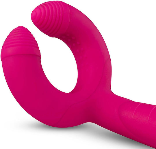 Teazers Dublu Vibrator cu Telecomandă Roz