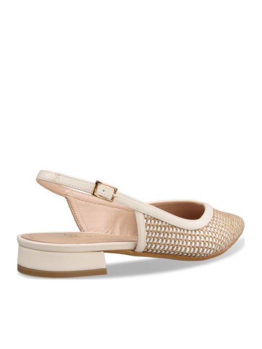 Γυναικείες Μπαλαρίνες Slingback Μπεζ
