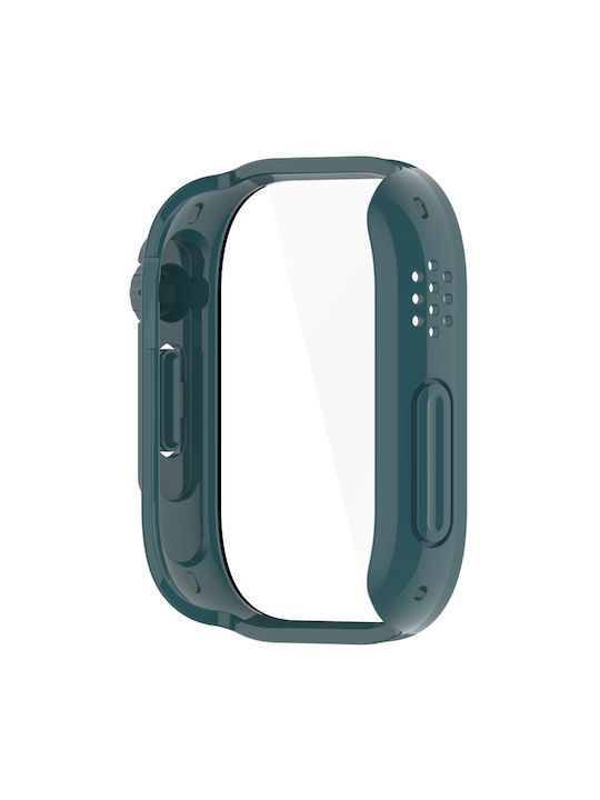 Tempered Film Case Protective Plastic Case in Green color for Redmi Watch 5 Lite
