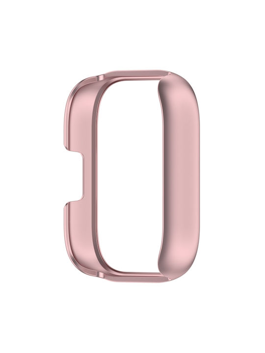 Half Coverage Πλαστική Θήκη σε Ροζ Χρυσό χρώμα για Redmi Watch 5 Lite