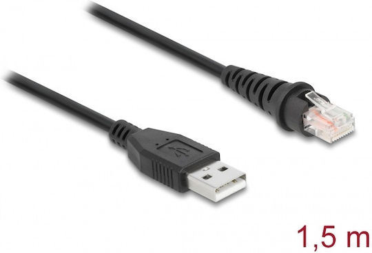 DeLock Zubehör POS USB zu RJ50 Kabel