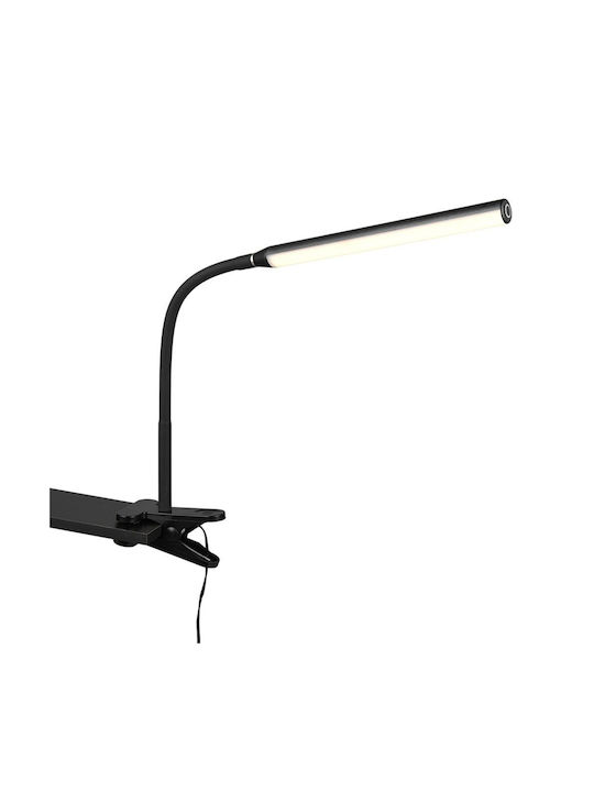 Trio Lighting Schreibtischlampe mit flexiblem Arm in Schwarz Farbe