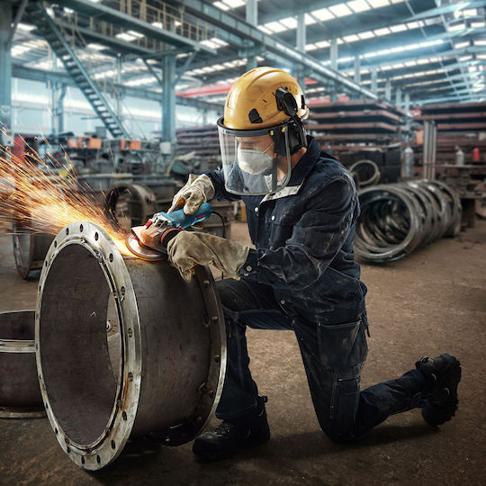 Bosch GWS 12-125 S Grinder 125mm Electric 1200W with Speed Control