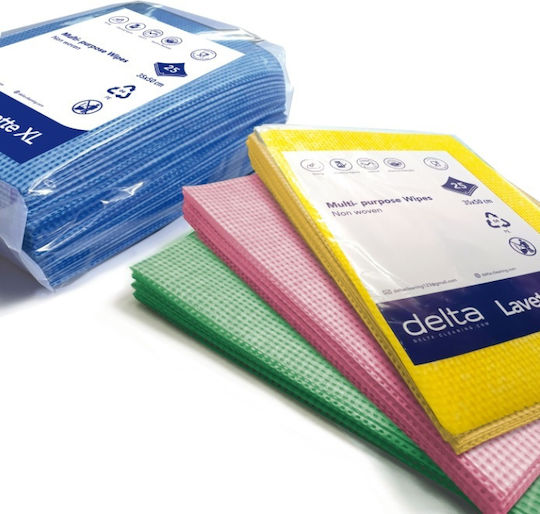 Delta Cleaning Πανί Καθαρισμού με Μικροίνες 25τμχ