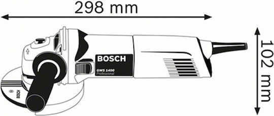 Bosch GWS 1400 Winkelschleifer 125mm Elektrisch 1400W