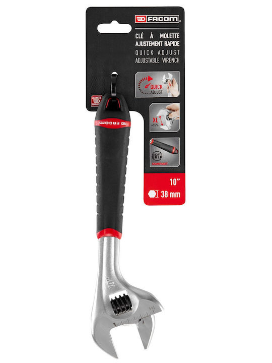 Facom French Wrench with Anti-Slip Handle 254mm