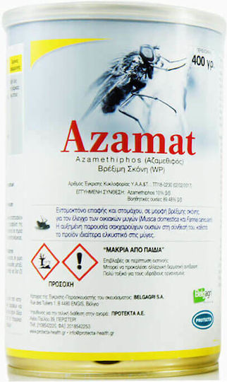 Protecta Azamat Εντομοκτόνο σε Σκόνη για Μύγες & Μυρμήγκια 400gr