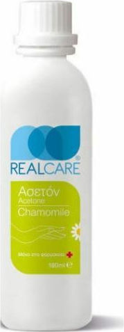 Real Care Ασετόν Ξεβαφτικό Νυχιών χωρίς Ασετόν 180ml