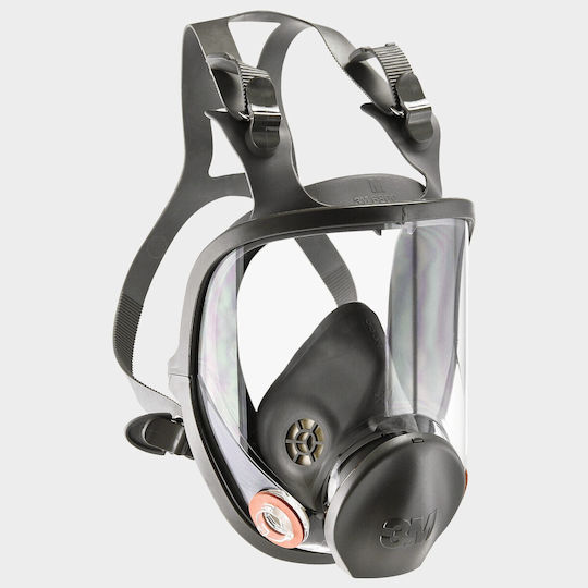 3M Mask Full Face without Filters Gray